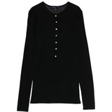 Top Isabella a maniche lunghe in nero Soeur - donna 