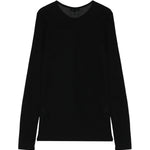 Top Isabella a maniche lunghe in nero Soeur - donna 