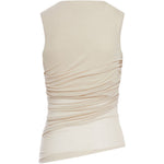 Top drapeggiato Irina in beige Soeur - donna 