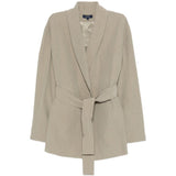 Blazer Come con cintura in verde Soeur - donna 