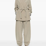 Blazer Come con cintura in verde Soeur - donna 