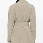 Blazer Come con cintura in verde Soeur - donna 
