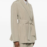 Blazer Come con cintura in verde Soeur - donna 