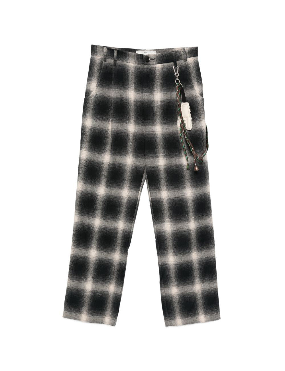 Pantaloni fantasia in nero Song for the mute - uomo 