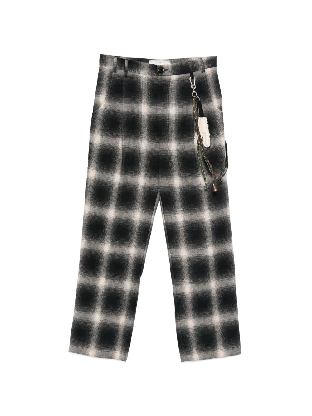 Pantaloni fantasia in nero Song for the mute - uomo 