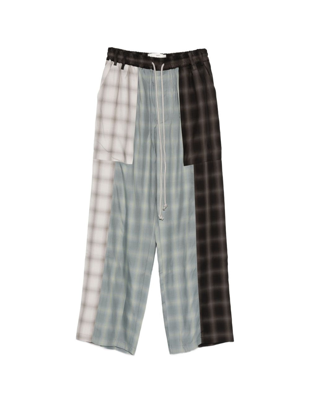 Pantaloni a quadri in multicolore Song for the mute - uomo 