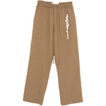 Pantaloni con coulisse in marrone Song for the mute - uomo 