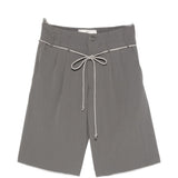 Pantaloncini con coulisse a righe in grigio Song for the mute - uomo 
