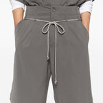 Pantaloncini con coulisse a righe in grigio Song for the mute - uomo 