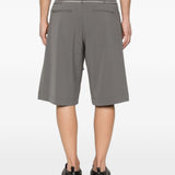 Pantaloncini con coulisse a righe in grigio Song for the mute - uomo 