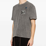 T-shirt con tasca a petto in grigio Song for the mute - uomo 