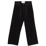 Jeans con coulisse in nero Song for the mute - uomo 