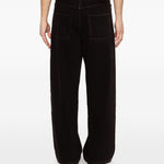 Jeans con coulisse in nero Song for the mute - uomo 