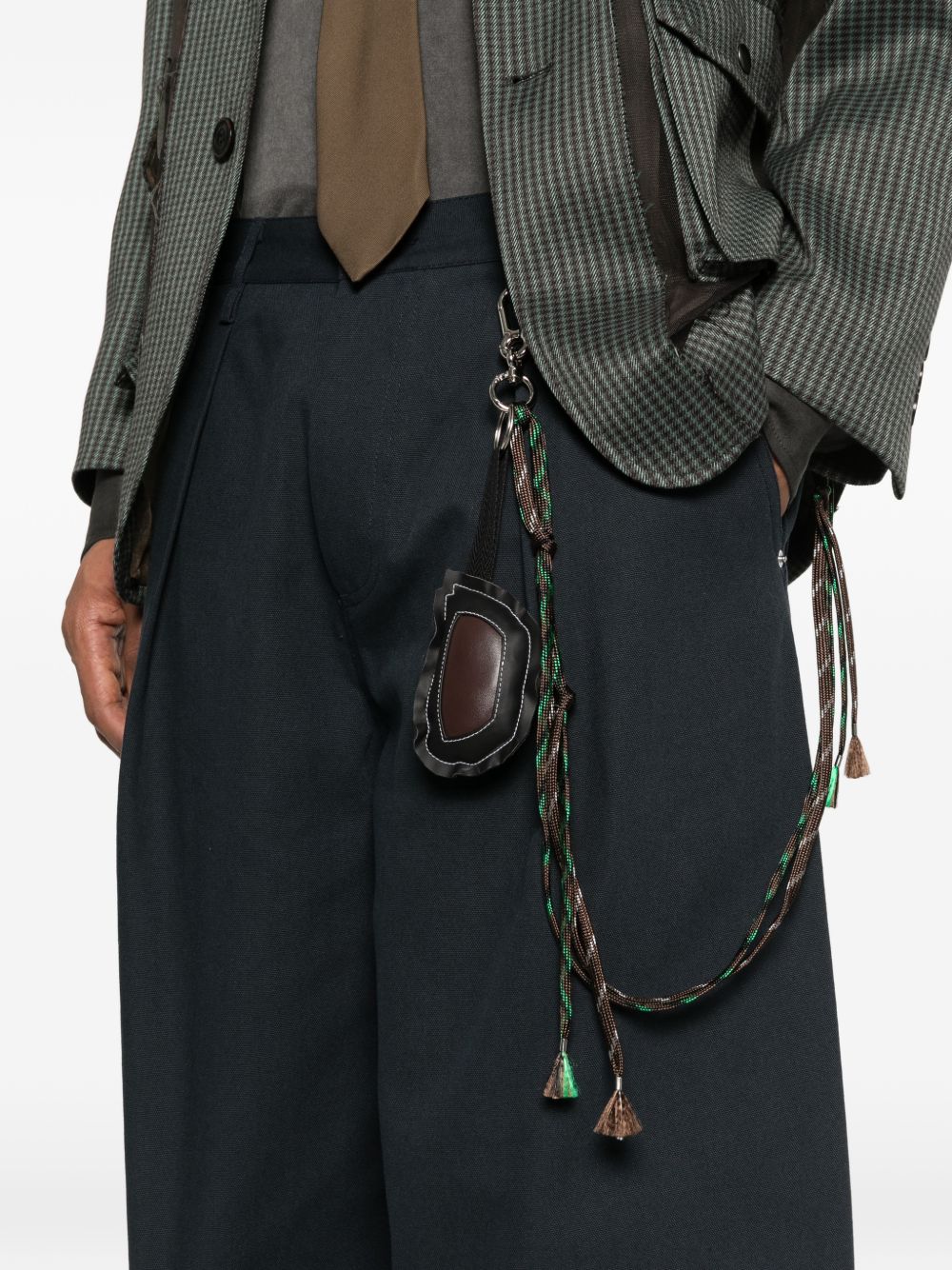 Jeans a gamba ampia in nero Song for the mute - uomo 