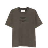 T-shirt ricamata in marrone Song for the mute - uomo 