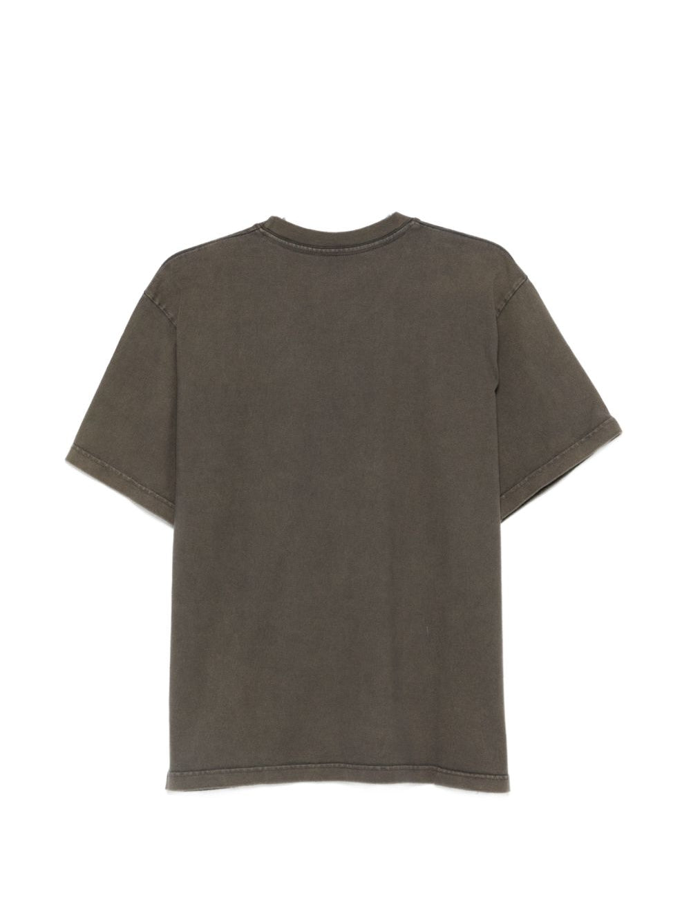 T-shirt ricamata in marrone Song for the mute - uomo 