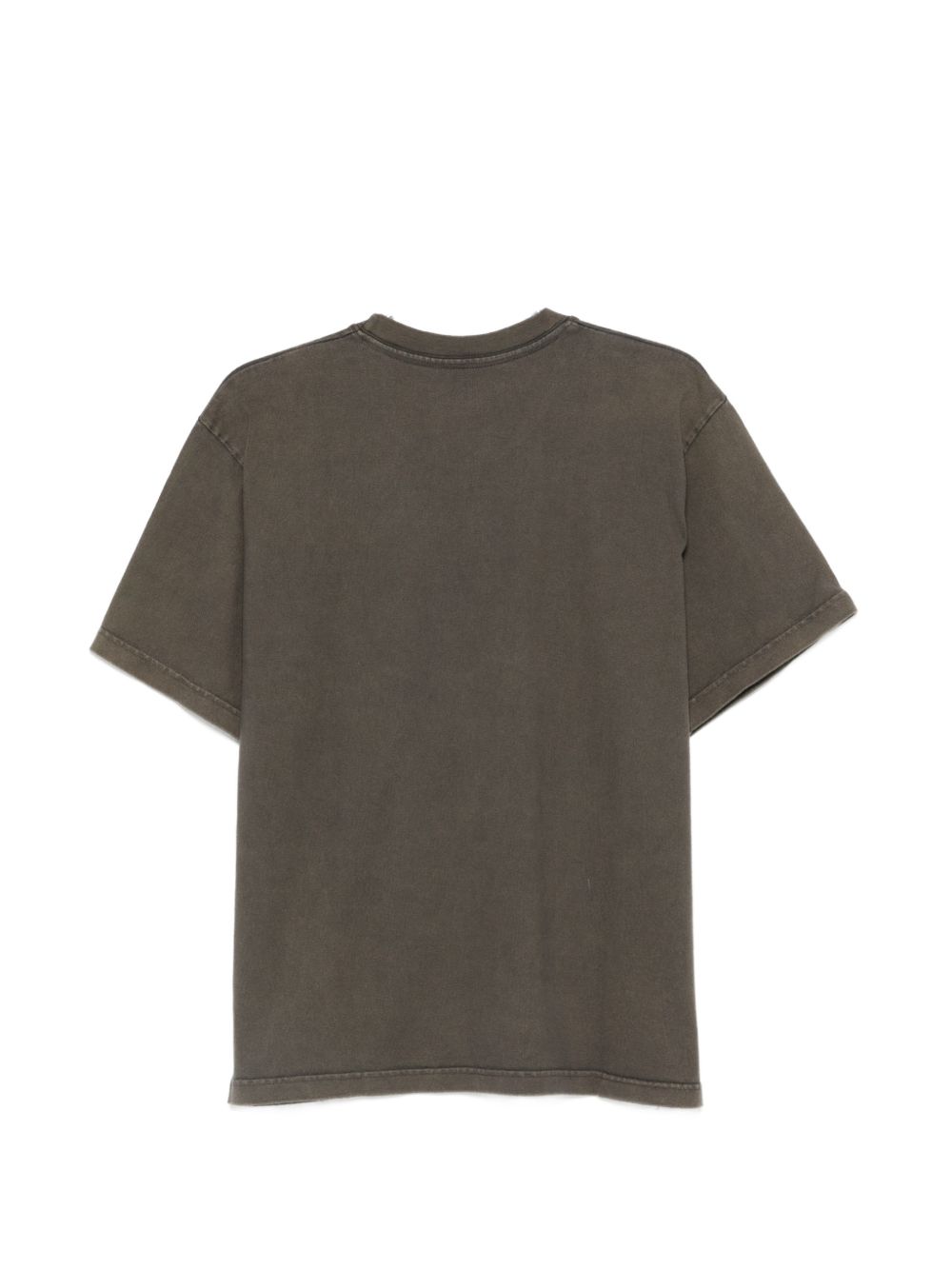 T-shirt ricamata in marrone Song for the mute - uomo 