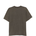 T-shirt ricamata in marrone Song for the mute - uomo 