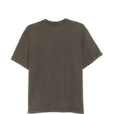 T-shirt ricamata in marrone Song for the mute - uomo 