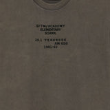 T-shirt ricamata in marrone Song for the mute - uomo 