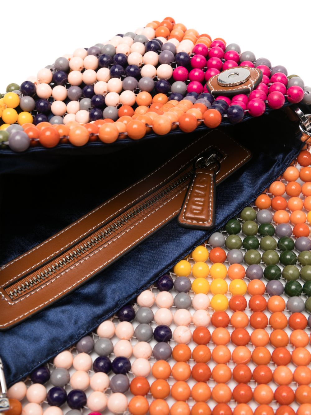 Borsa a spalla Timmy multicolore Staud - donna 