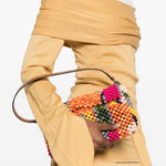 Borsa a spalla Timmy multicolore Staud - donna 