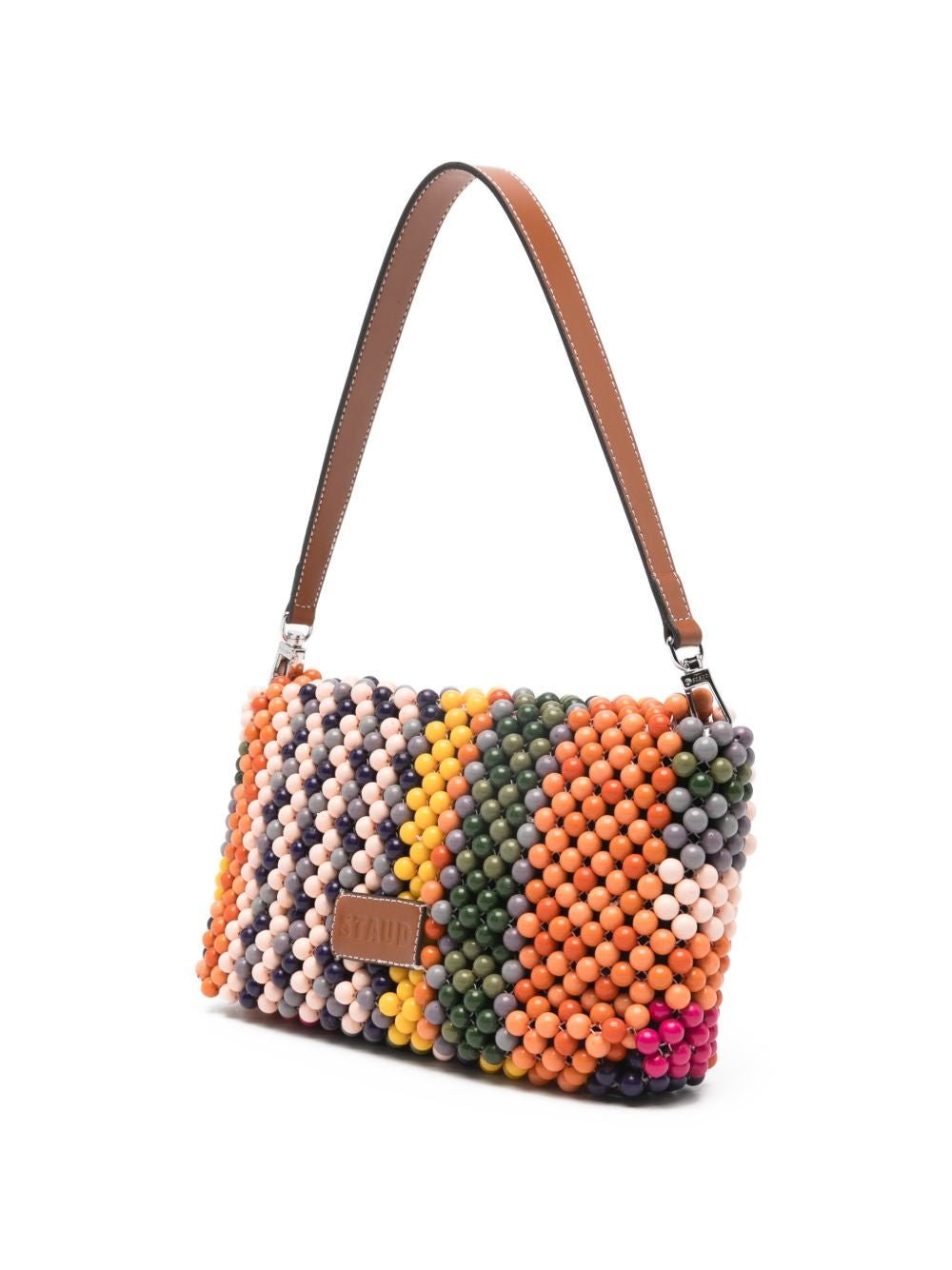 Borsa a spalla Timmy multicolore Staud - donna 