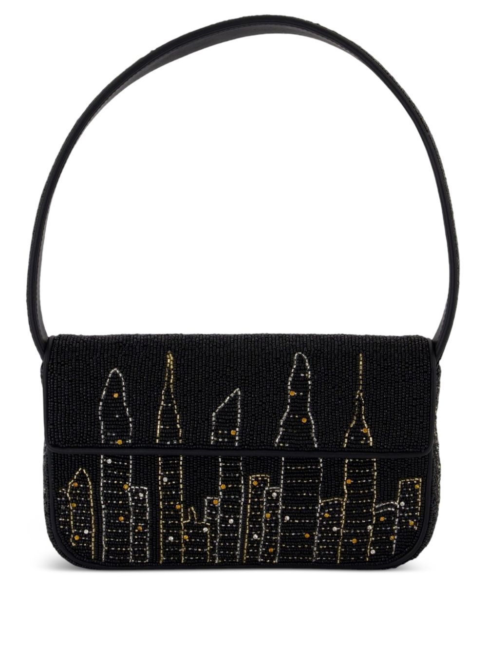 Borsa a spalla Tommy in nero Staud - donna 