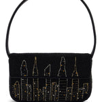Borsa a spalla Tommy in nero Staud - donna 