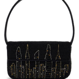 Borsa a spalla Tommy in nero Staud - donna 