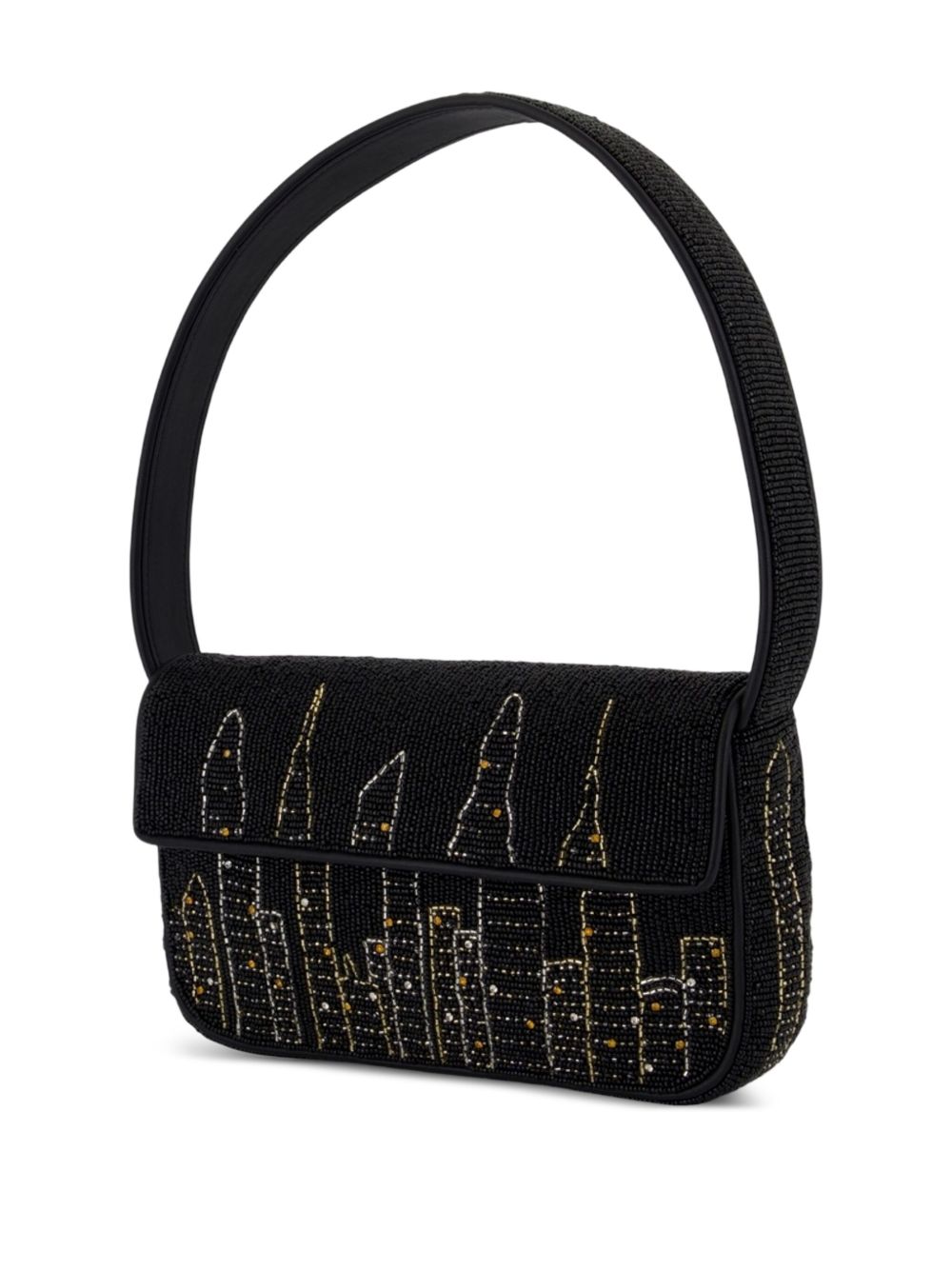 Borsa a spalla Tommy in nero Staud - donna 