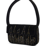 Borsa a spalla Tommy in nero Staud - donna 