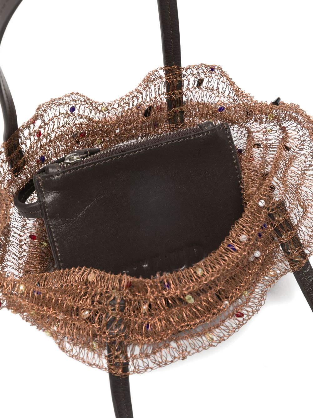 Borsa tote Jewel in ruggine Staud - donna 