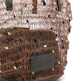 Borsa tote Jewel in ruggine Staud - donna 