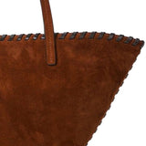 Borsa tote caro in marrone Staud - donna 