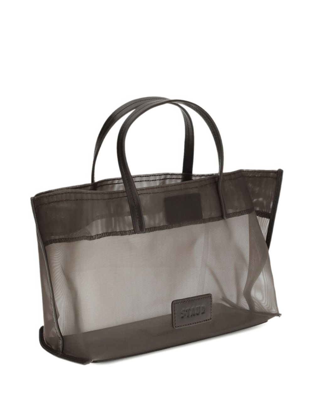 Borsa tote Christos mini in marrone Staud - donna 
