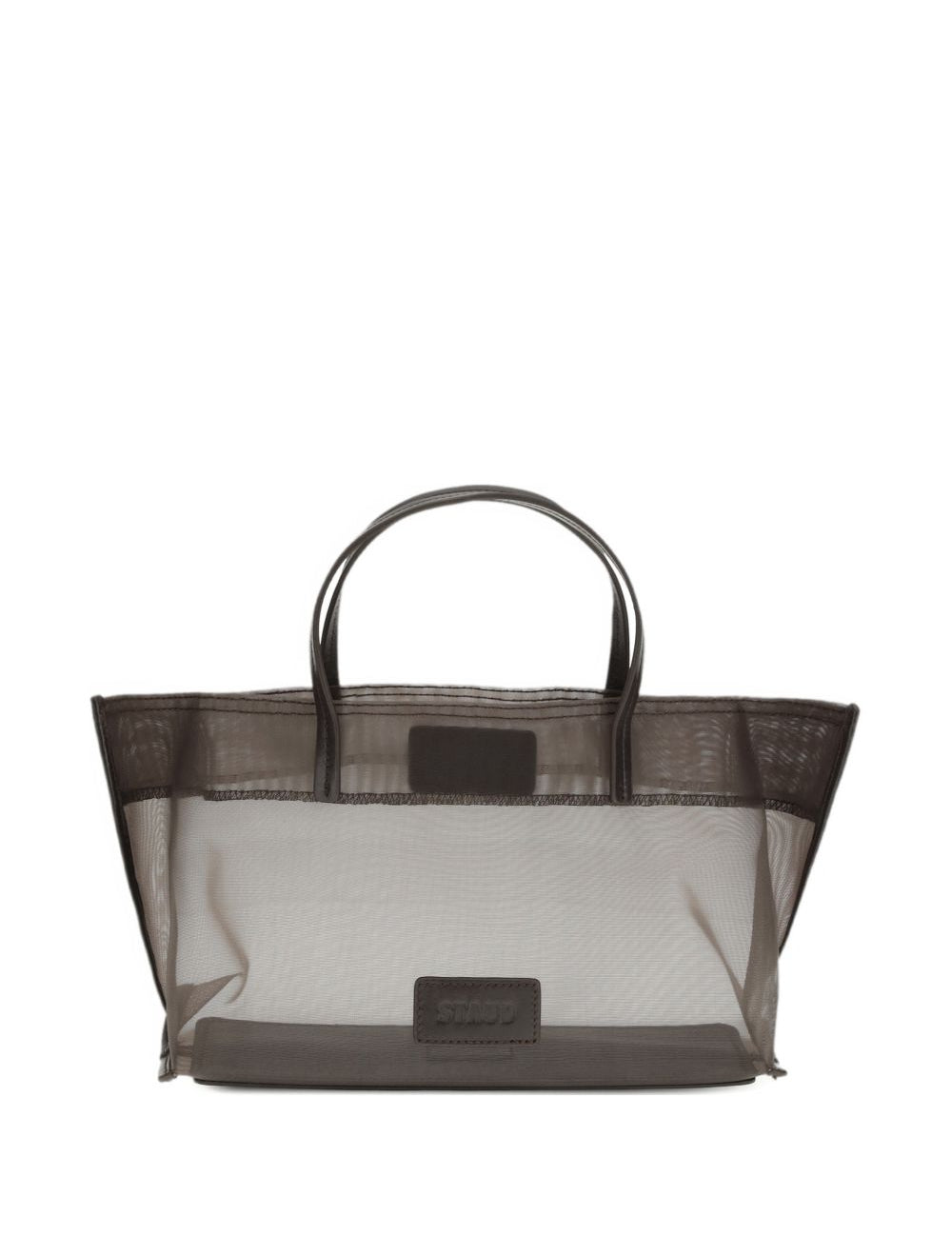 Borsa tote Christos mini in marrone Staud - donna 