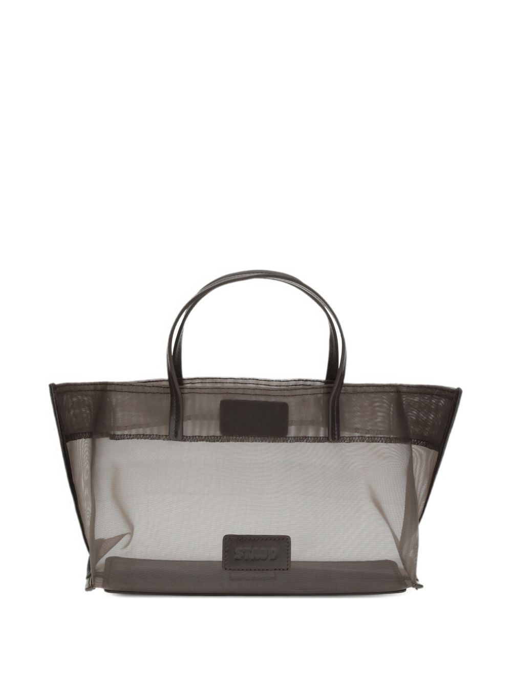 Borsa tote Christos mini in marrone Staud - donna 