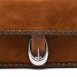 Borsa a spalla Harlow in marrone Staud - donna 