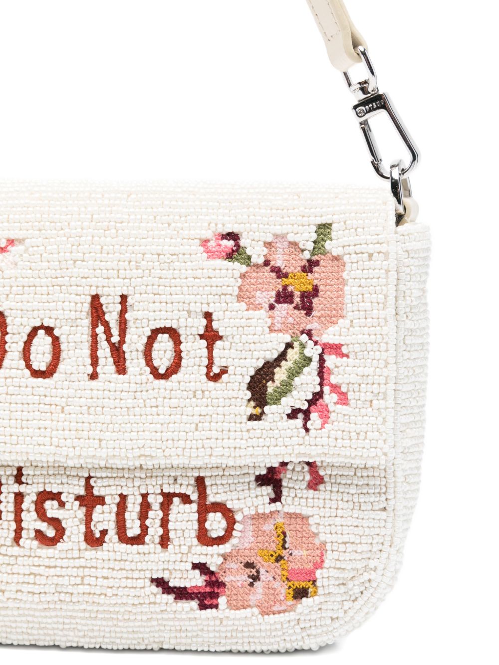 BORSA A SPALLA TIMMY CON PERLINE MULTICOLOR STAUD - DONNA 