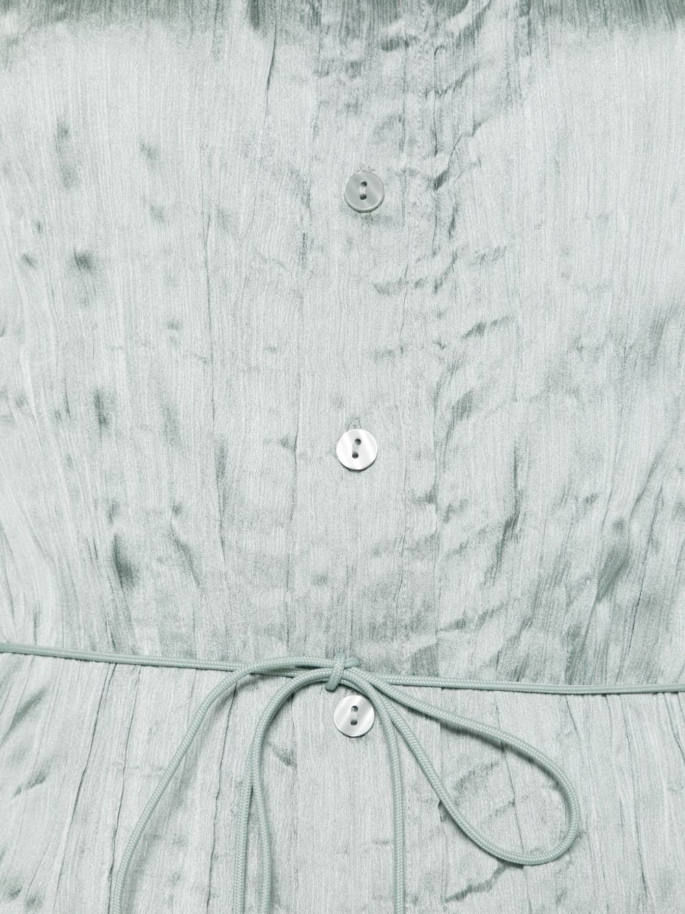CAMICIA EFFETTO STROPICCIATO IN AZZURRO STAUD - DONNA 
