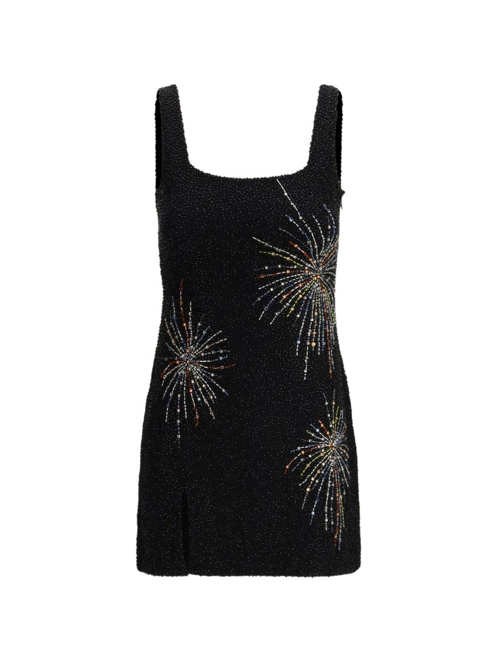 Abito con perline in nero Staud - donna 