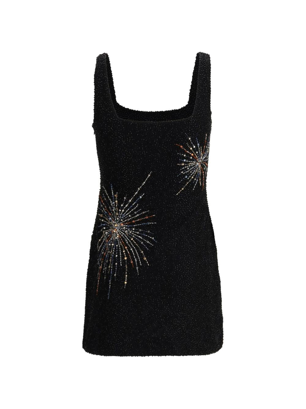 Abito con perline in nero Staud - donna 