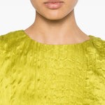 Abito mini kona in verde acido staud - donna 