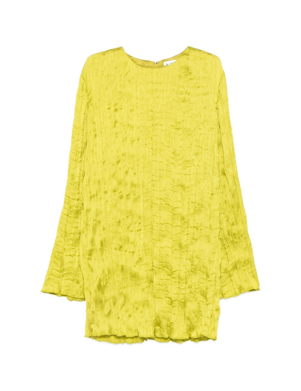 Abito mini kona in verde acido staud - donna 