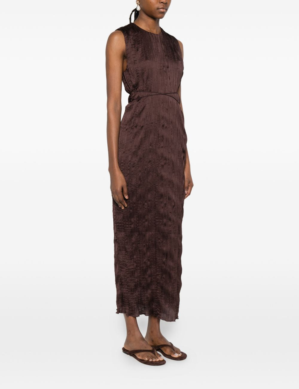 Abito lungo Mizu in marrone staud - donna 