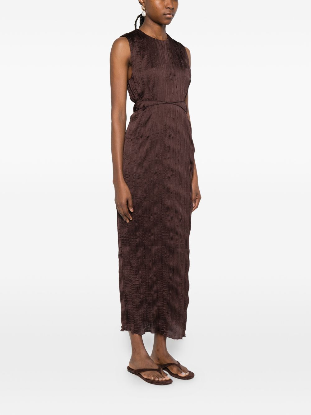 Abito lungo Mizu in marrone staud - donna 