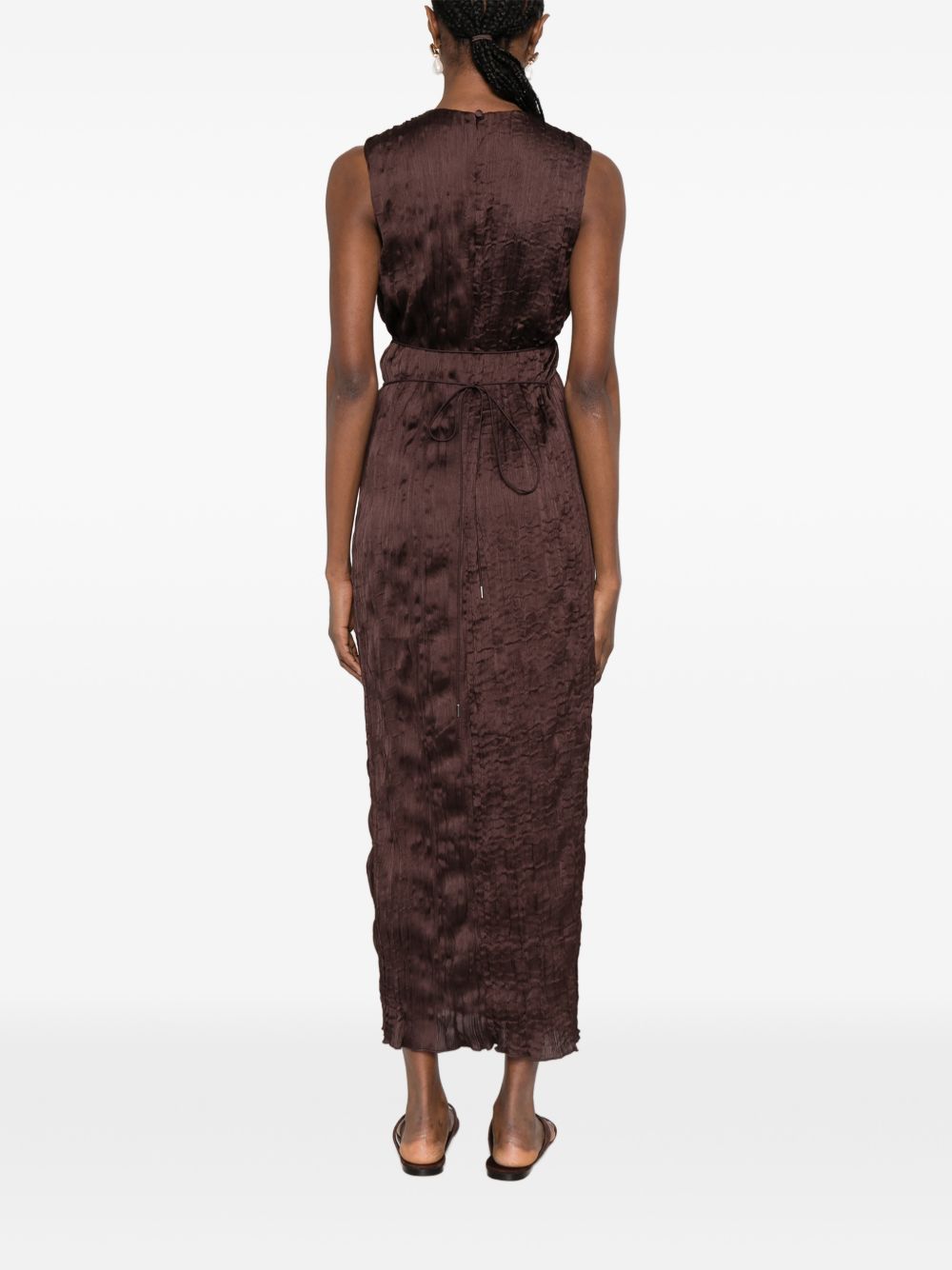 Abito lungo Mizu in marrone staud - donna 