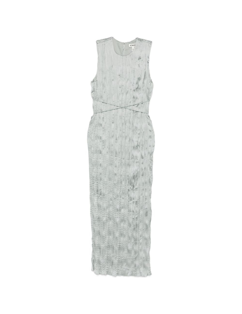 Abito lungo Mizu in argento staud - donna 