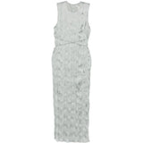 Abito lungo Mizu in argento staud - donna 